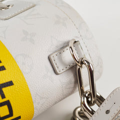 Louis Vuitton Chalk Nano Shoulder Bag Light Grey