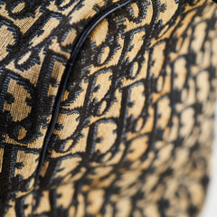 Dior Vintage Duffle Bag Canvas Oblique