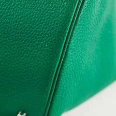 Hermes Picotin 22 Vert Vertigo Clemence PHW A Stamp