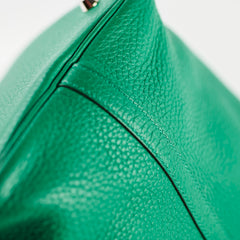 Hermes Picotin 22 Vert Vertigo Clemence PHW A Stamp