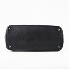 Prada Large Galleria Bag Black Saffiano, Black Hardware