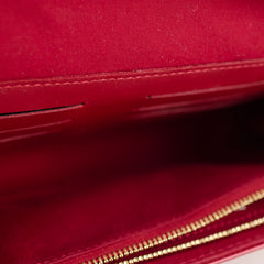 Louis Vuitton Rossmore MM Clutch Red Vernis