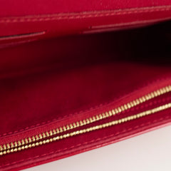 Louis Vuitton Rossmore MM Clutch Red Vernis