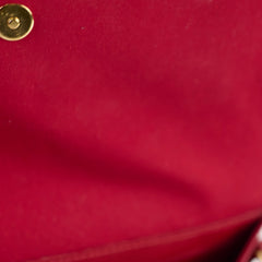 Louis Vuitton Rossmore MM Clutch Red Vernis