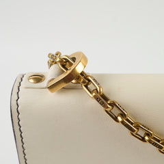 Dior J'Adior Flap Ivory/White