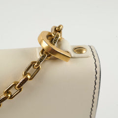 Dior J'Adior Flap Ivory/White