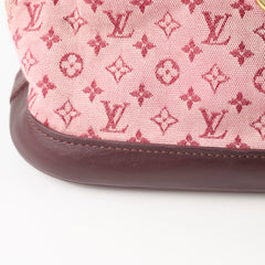 Louis Vuitton Horizontal Alma Mini Lin Burgundy