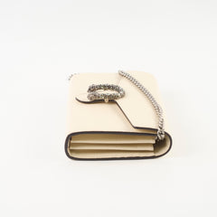 Gucci Dionysus Wallet On Chain White