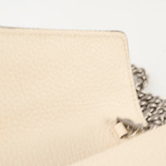 Gucci Dionysus Wallet On Chain White
