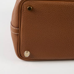 Hermes Picotin 18 Clemence Gold - Stamp B