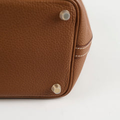 Hermes Picotin 18 Clemence Gold - Stamp B