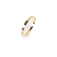 Cartier Love Classic Model Bracelet Size 18 Yellow Gold
