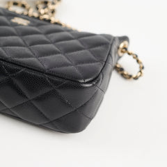 Deal of The Week - Chanel Chain Clutch Caviar Black (Microchipped)