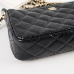 Deal of The Week - Chanel Chain Clutch Caviar Black (Microchipped)