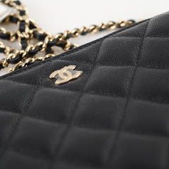 Deal of The Week - Chanel Chain Clutch Caviar Black (Microchipped)