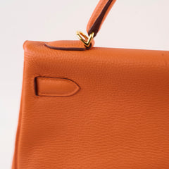 Hermes Kelly 32 Togo GHW Orange - O Square Stamp