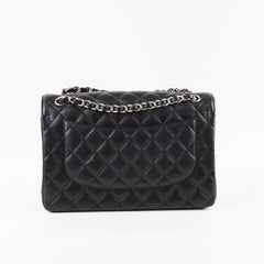 Chanel Jumbo Double Flap Caviar Black (Microchip)