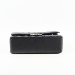 Chanel Jumbo Double Flap Caviar Black (Microchip)