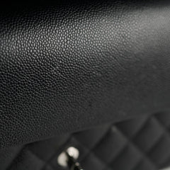 Chanel Jumbo Double Flap Caviar Black (Microchip)