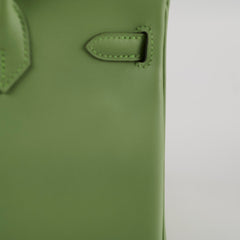 Hermes Birkin 25 Swift Vert Criquet - Stamp Y