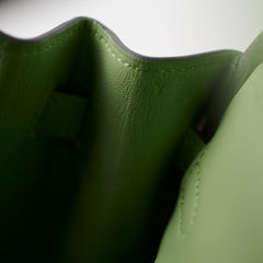 Hermes Birkin 25 Swift Vert Criquet - Stamp Y