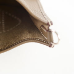 Hermes Evelyne TPM Mini Etoupe Clemence Palladium HW Z Stamp