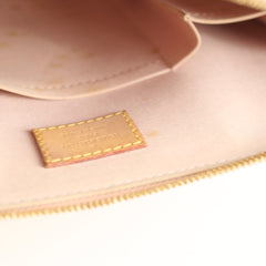 Louis Vuitton PM Alma Patent Leather Beige