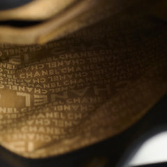 Chanel Vintage Lax Shoulder Bag Black