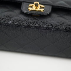 Chanel Medium Classic Flap Black Caviar GHW