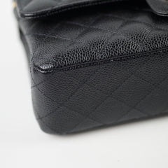 Chanel Medium Classic Flap Black Caviar GHW