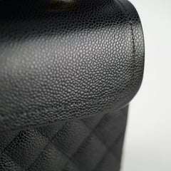 Chanel Medium Classic Flap Black Caviar GHW