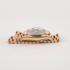 Rolex Day-Date 40 Watch Olive Dial 2022 228235