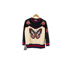 Gucci Butterfly Applique Sweater Size M