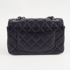 Chanel Caviar Mini Rectangular Navy