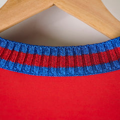 Gucci Red Heron Print Sweater Size Small