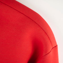 Gucci Red Heron Print Sweater Size Small