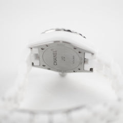 Chanel J12 Ceramic White Watch Quartz 33mm