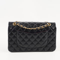 Chanel Medium/Large Classic Flap Black Lambskin GHW