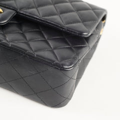 Chanel Medium/Large Classic Flap Black Lambskin GHW