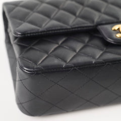 Chanel Medium/Large Classic Flap Black Lambskin GHW