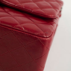 Chanel classic Double Flap Jumbo Red