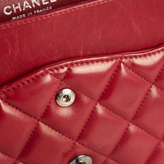 Chanel classic Double Flap Jumbo Red