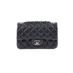 Chanel Mini Retangular Dark Navy