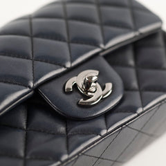 Chanel Mini Retangular Dark Navy
