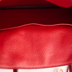 Hermes Birkin 30 Rouge Casaque P Square Stamp PHW