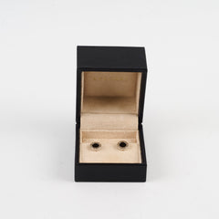 Bvlgari B Zero Stud Earrings White gold Onyx