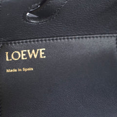 Loewe Anagram Small Black Tote Bag