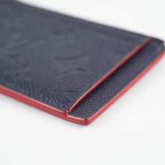 Louis Vuitton Empreinte Blooming Flowers Cardholder Blue Marine