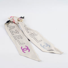 Chanel Silk Hair Scrunchie