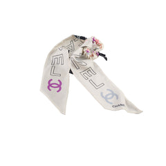 Chanel Silk Hair Scrunchie